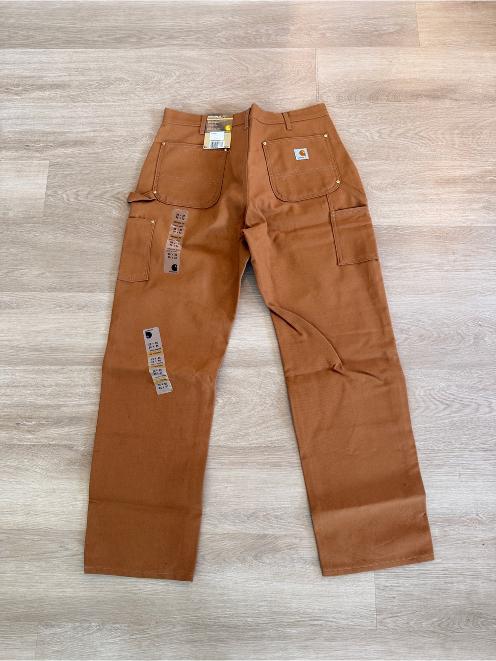 Carhartt Men's Carhartt Brown Carpenter Cargo Pants